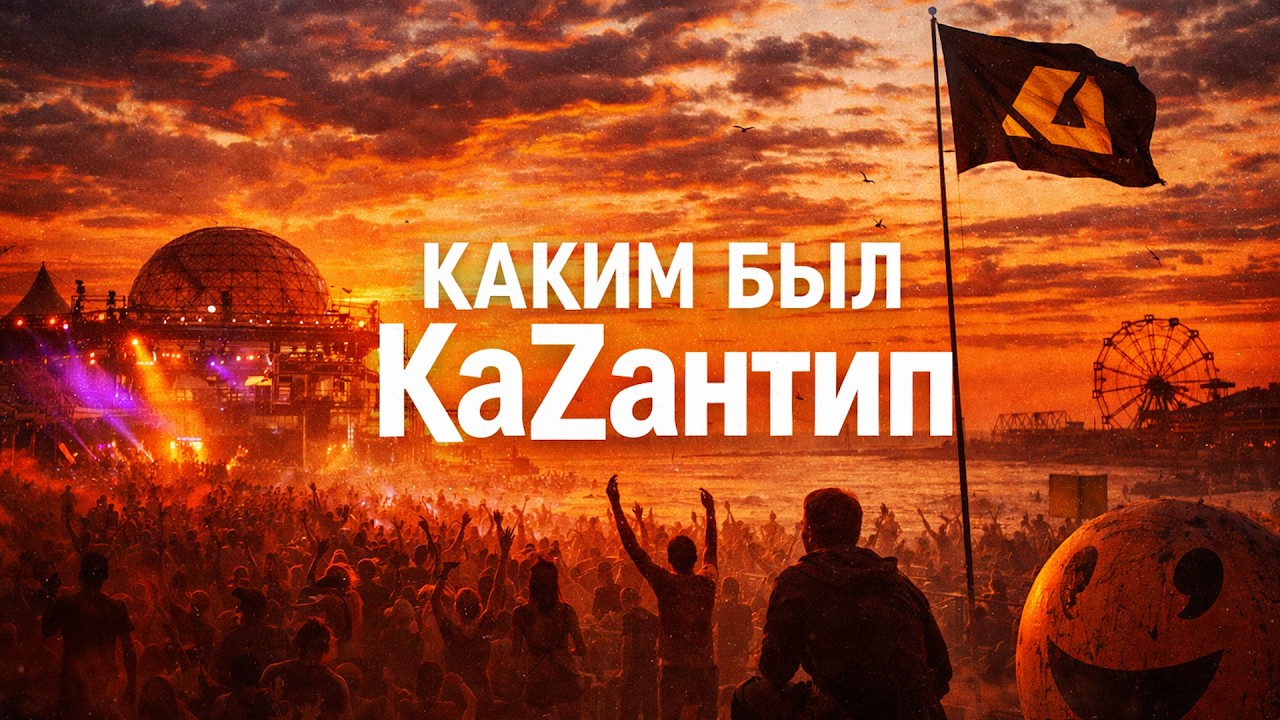 КАКИМ БЫЛ КАЗАНТИП | История легендарного крымского фестиваля. Поповка. Каzантип. Рейв фест в Крыму.