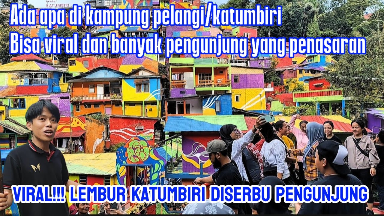 Destinasi wisata gratis kampung katumbiri yang lagi viral di bandung mulai diserbu warga
