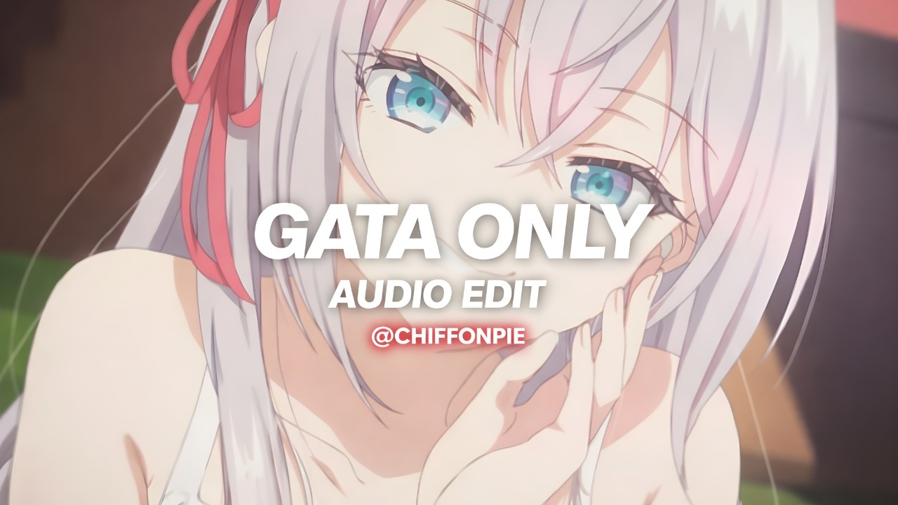 Gata Only (Slowed + Reverbed/Tiktok Version) - Floyymenor ft. Cris Mj『edit audio』