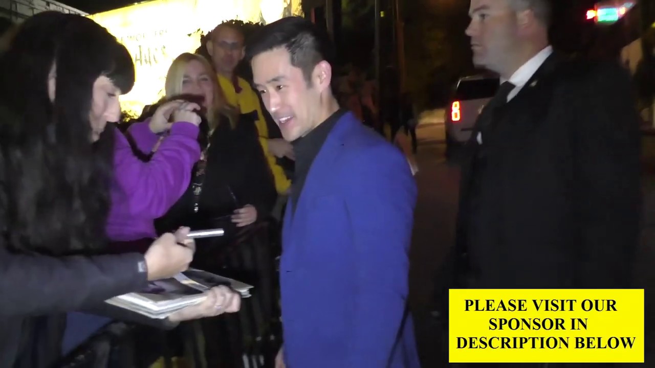 Mike Moh outside the EW Party at Chateau Marmont in West Hollywood