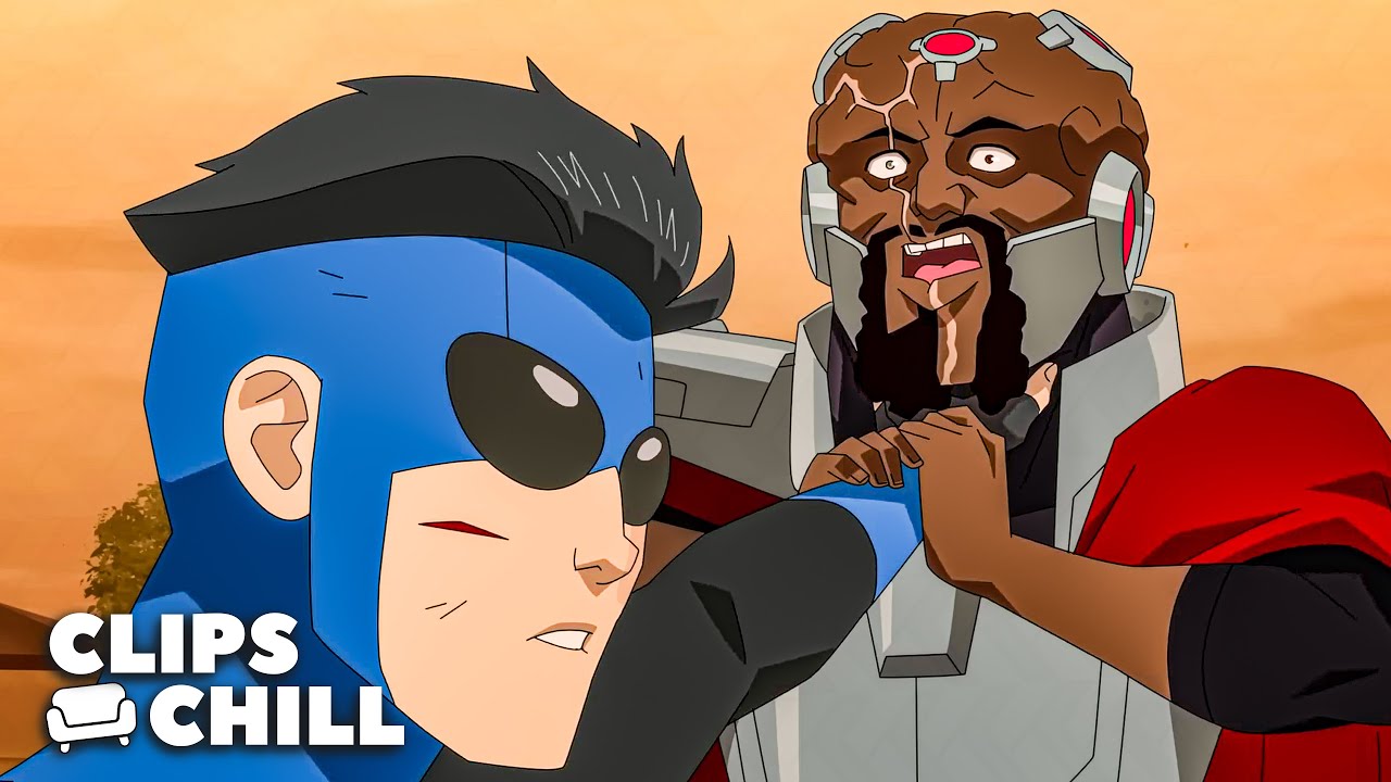 Invincible VS. Angstrom Levy: The Rematch | Invincible Season 3