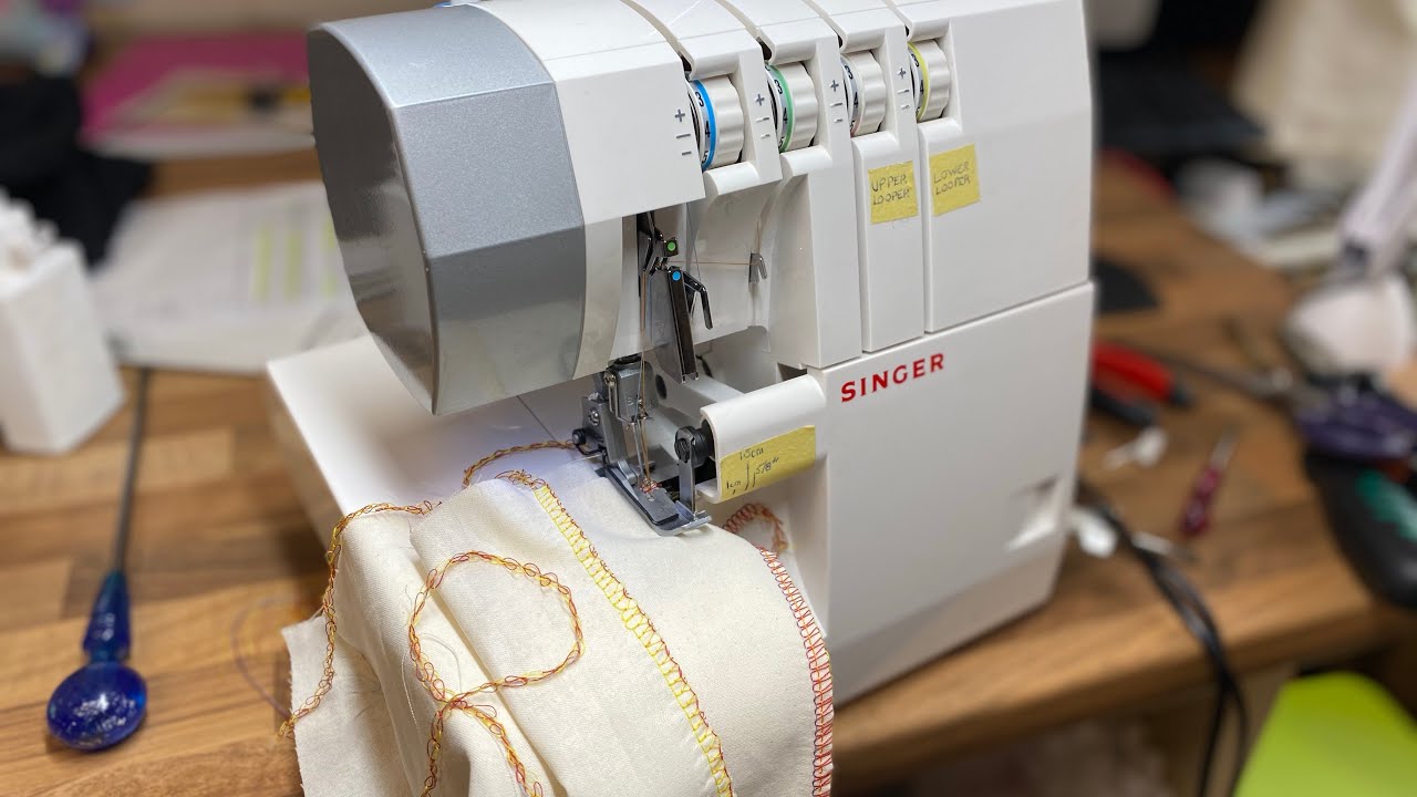 Viewer’s Overlocker - Mechanic broke it - I fixed it Singer 14SH754 