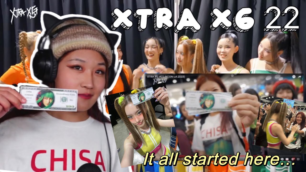 XG - XTRA XG22 KCON LA 2023 - REACTING TO MYSELF???!? WHERE IT ALL STARTED....