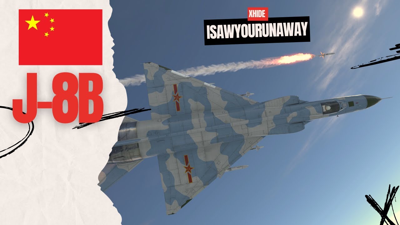 J-8B - снова трогаю самый недооцененный самолёт Китая в #warthunder