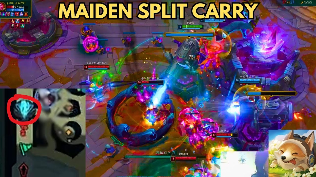 Maiden Splitting is OP.