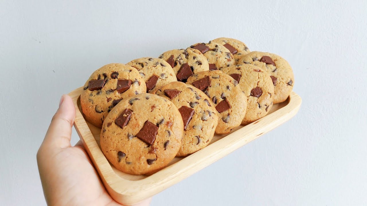 [MM's cafe] Soft cookie คุกกี้นิ่ม #หม้ออบลมร้อน ทำกี่ครั้งก็กรอบนอก นุ่มหนึบหนับด้านใน クッキー