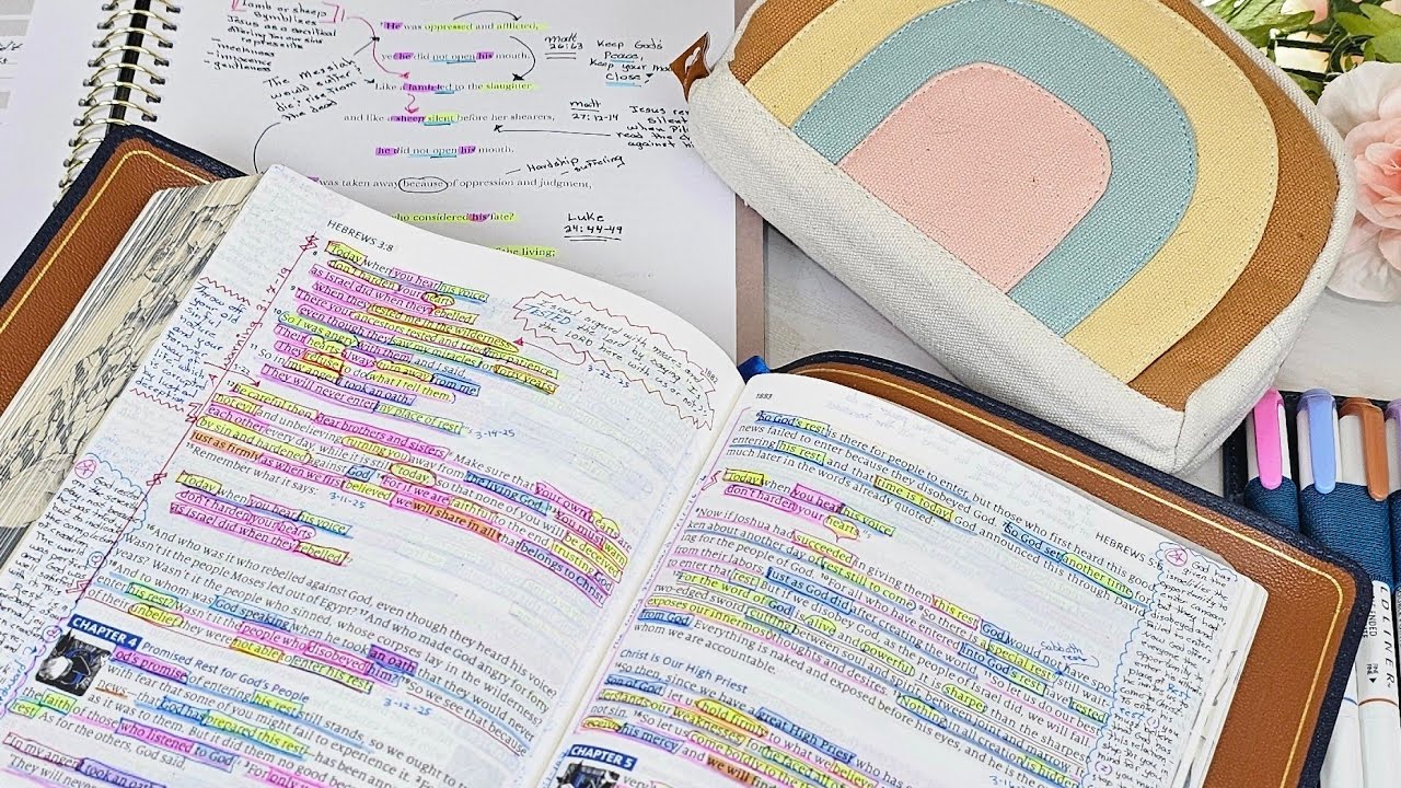 Beginners Tips On How Best To Mark Up Your Bible ✍️🏻📖📚