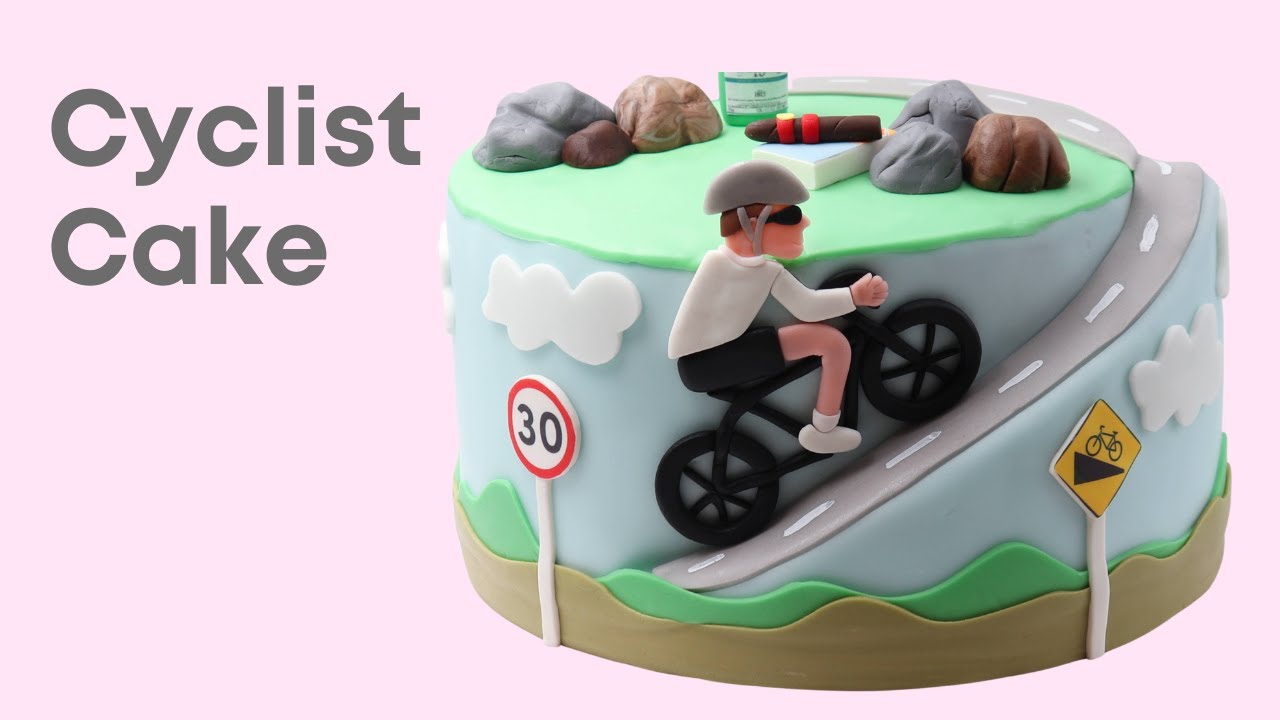 Cyclist Cake