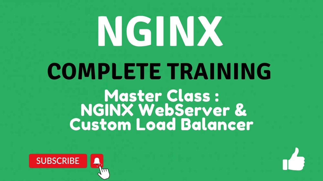 Complete NGINX Training | NGINX WebServer  #nginx #nginxserver