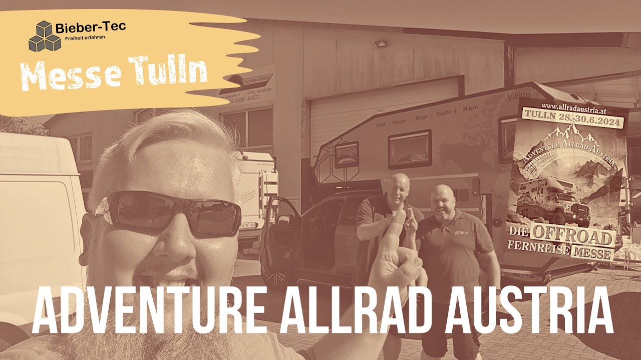 Slush-Eis und Leiterwetter auf der Adventure Allrad Austria Messe in Tulln!