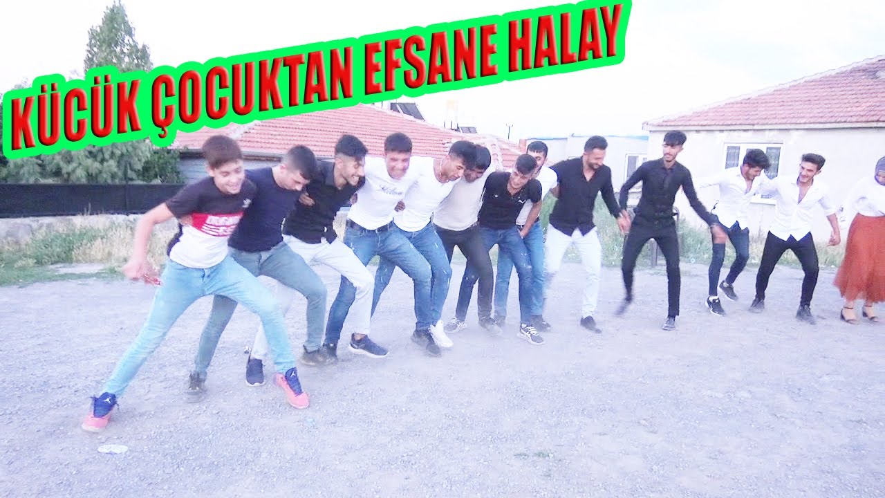 KÜÇÜK ÇOCUKTAN EFSANE HALAY
