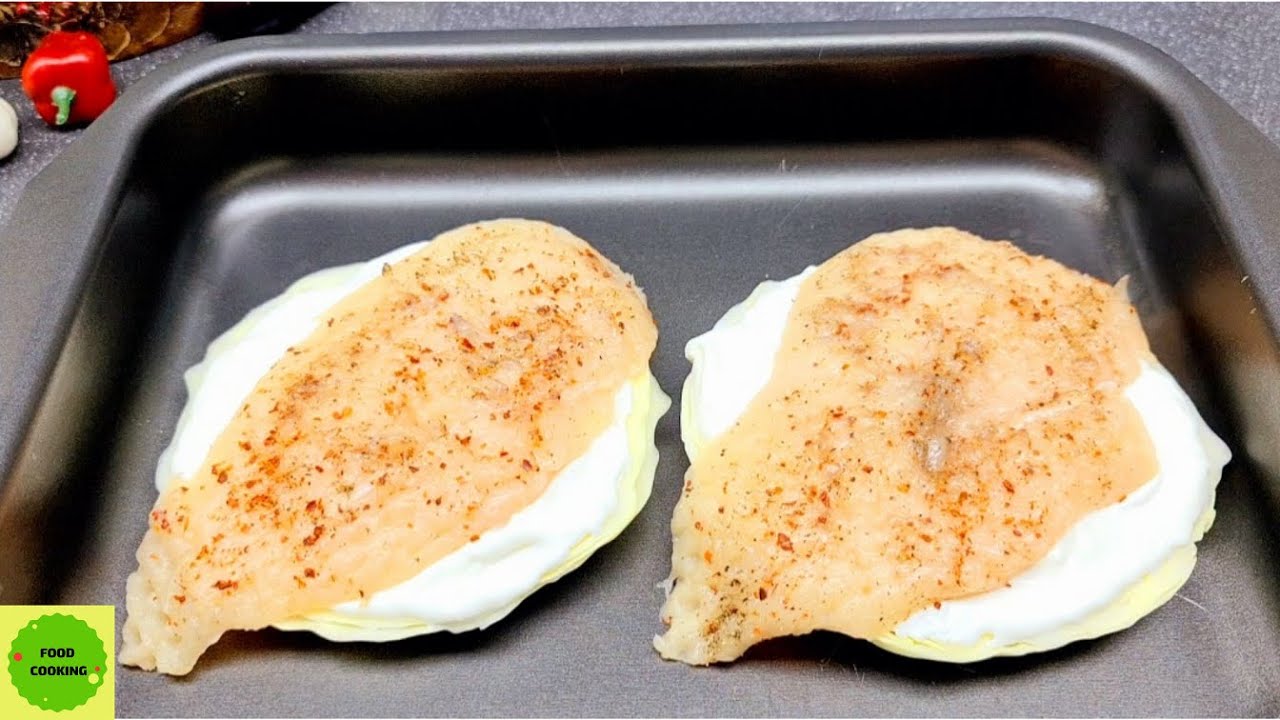 So delicious that I cook it almost every day! Incredible chicken fillet recipe! Food cooking!