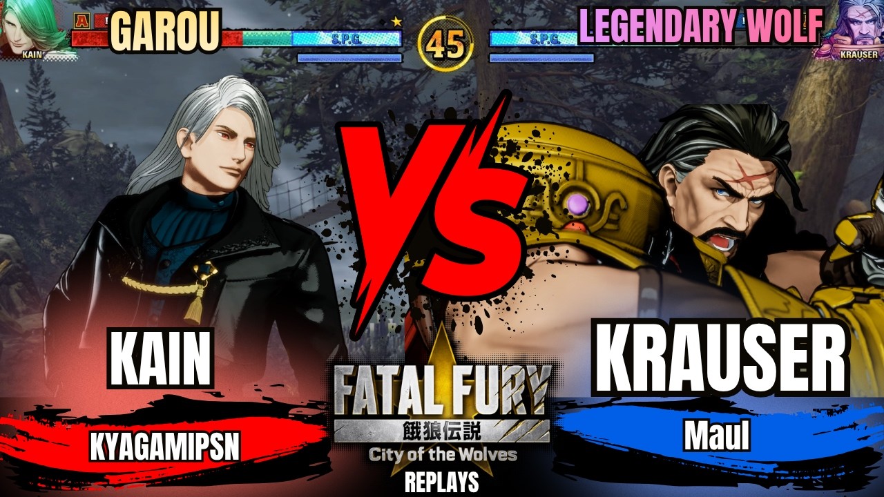 Kain vs Krauser &ndash; INSANE High Level Matches 🔥 | Fatal Fury: City of the Wolves