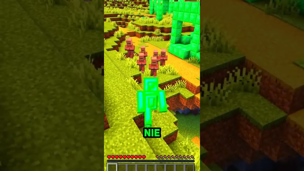 M&Oacute;WIENIE ZMIENIA WSZYSTKO W EMERALDY w MINECRAFT!