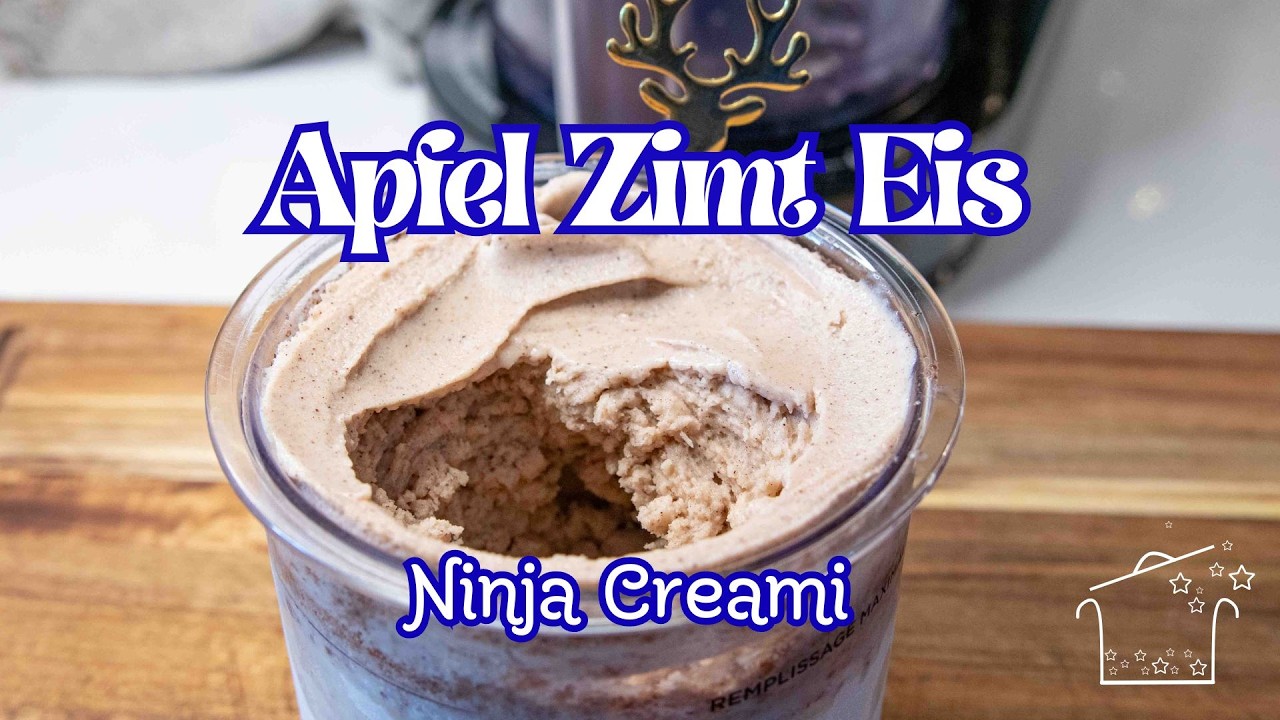 Apfel Zimt Eis - Ninja Creami Rezept