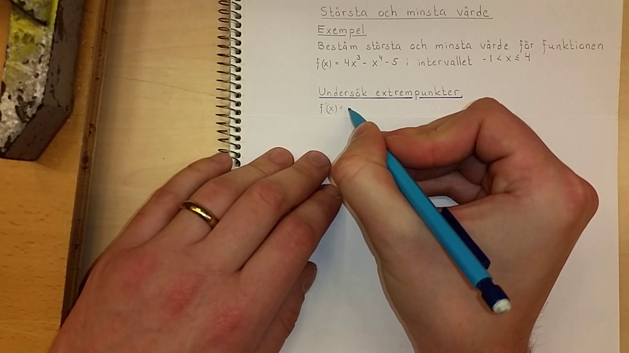 Ma3c Största och minsta värde