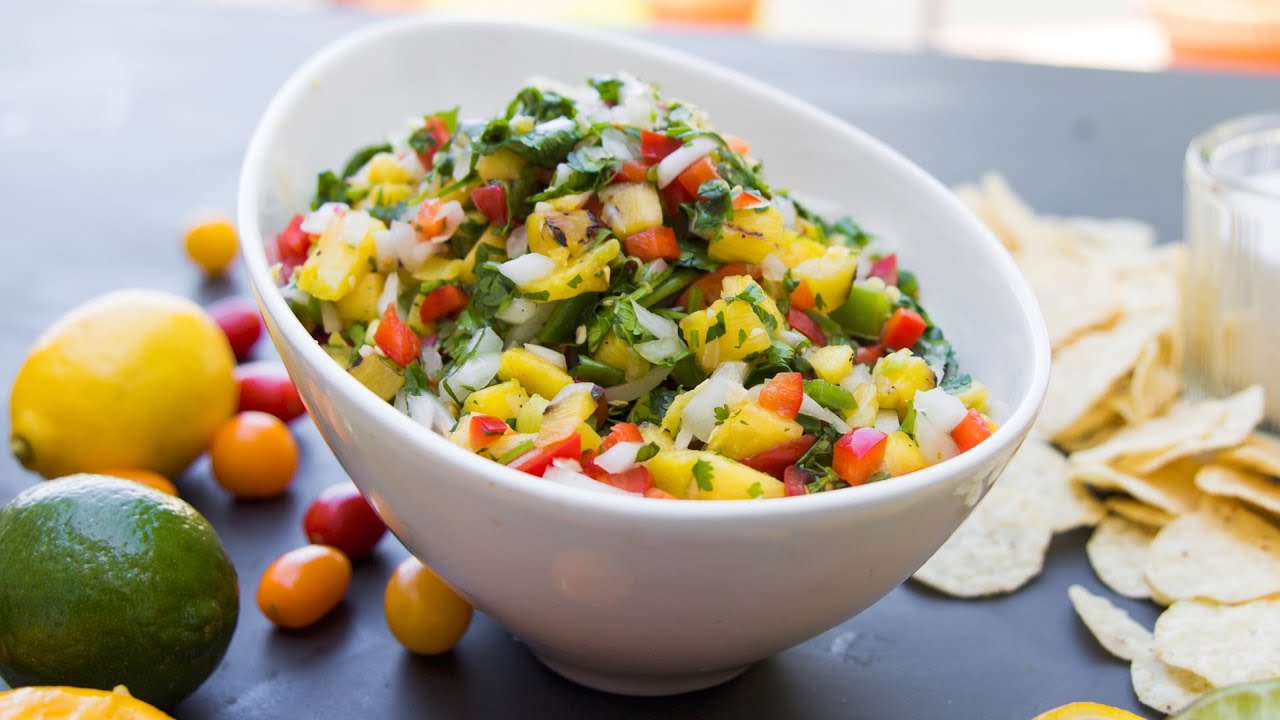 Grilled Pineapple Salsa
