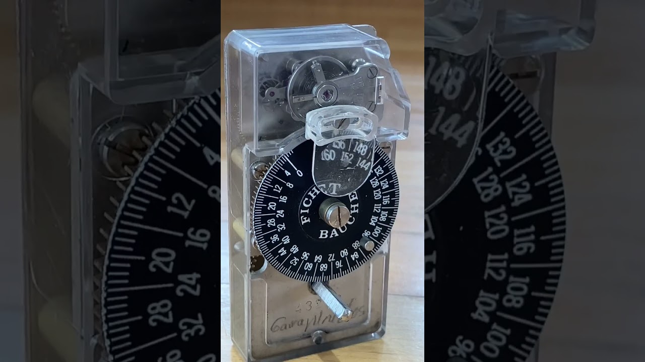 Fichet Bauche Mechanical Safe Clock