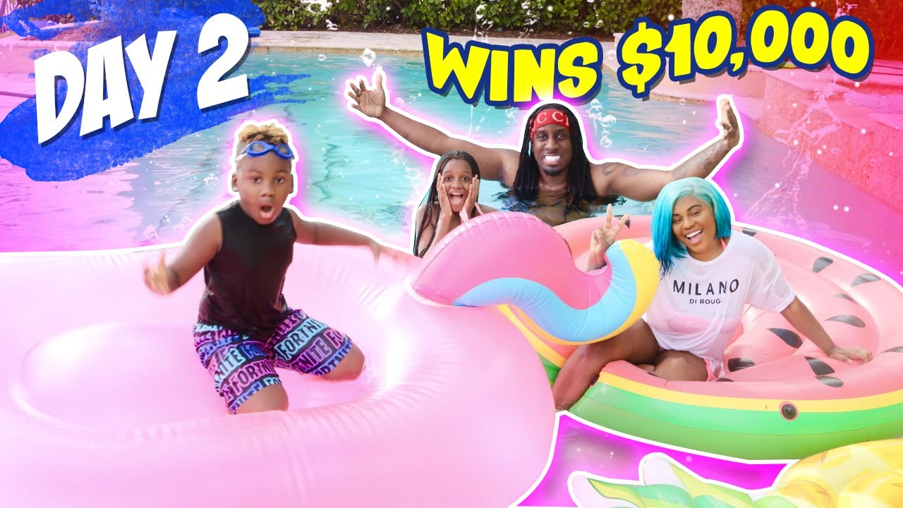 Last to Get Out of the Pool Wins $10,000