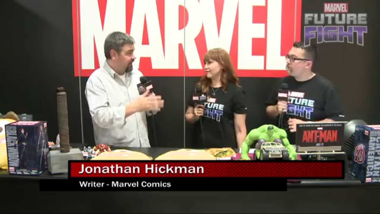 Secret Wars Writer Jonathan Hickman Debriefs on Marvel LIVE! at San Diego Comic-Con 2015