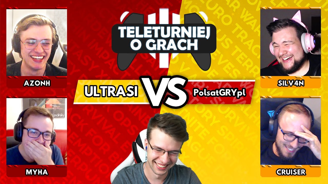 Mega OP Zawodnicy 🎮 @dwdrtft i Myha vs @Silv4n i Cruiser z @tvgrypl [S1E4] Teleturniej o Grach