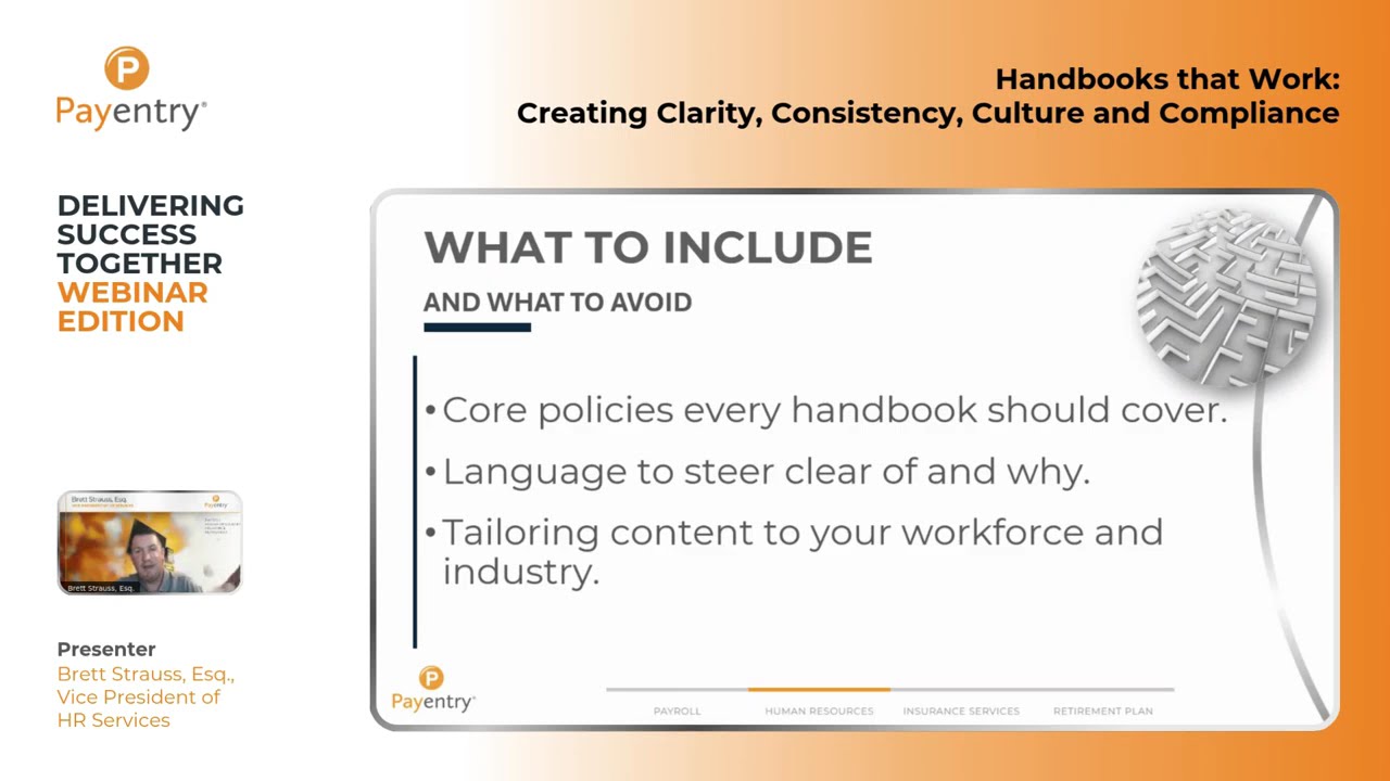 Handbooks that Work: Creating Clarity, Consistency, Culture and Compliance [Webinar]