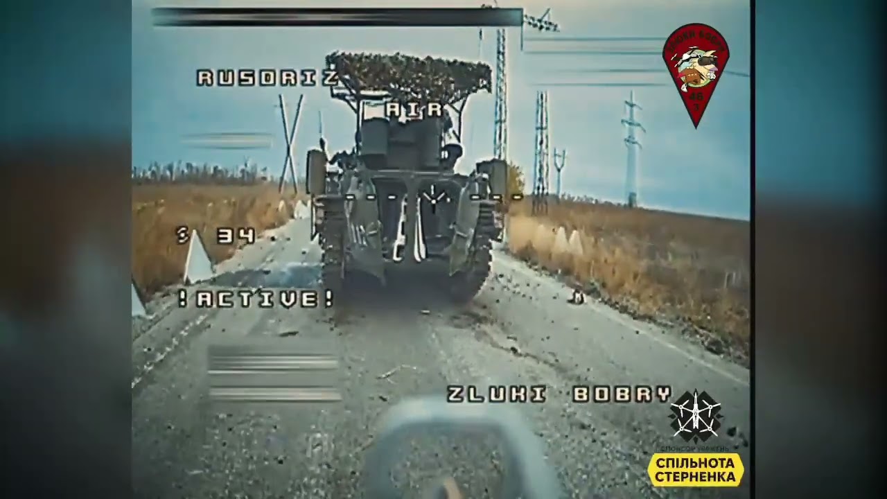 Kurakhove - 17.10.2024. The 46th Airmobile Brigade Repelled A RuAF Mechanized Attack Near Kurakhove.