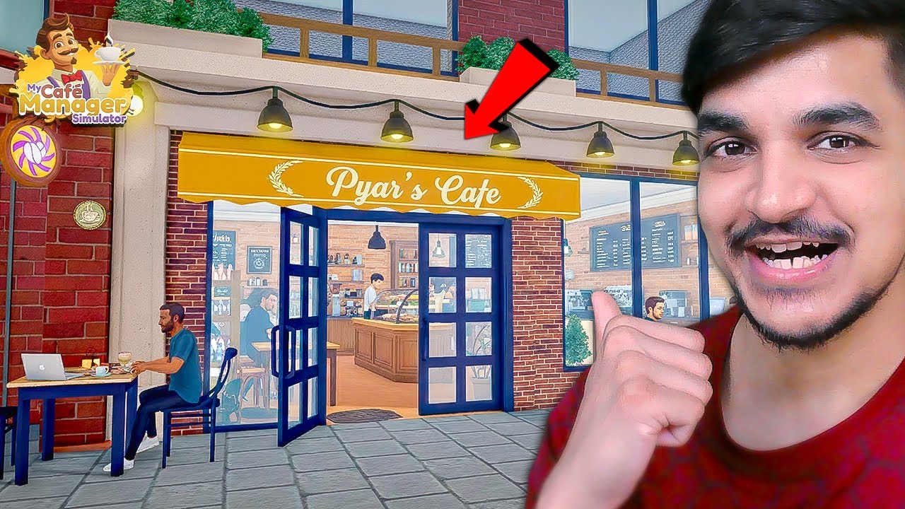 I STARTED A CAF&Eacute; BUSINESS ☕🏪 | My Caf&eacute; Manager Simulator #1