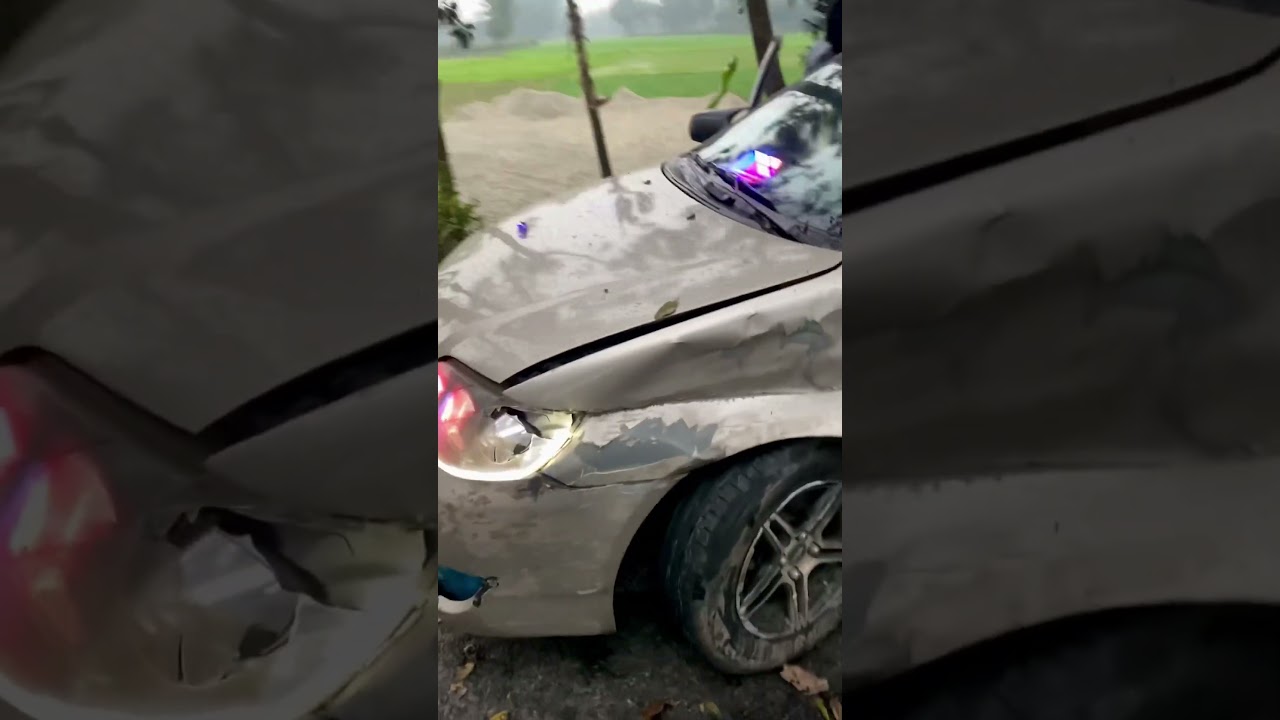 Car accident in Bangladesh