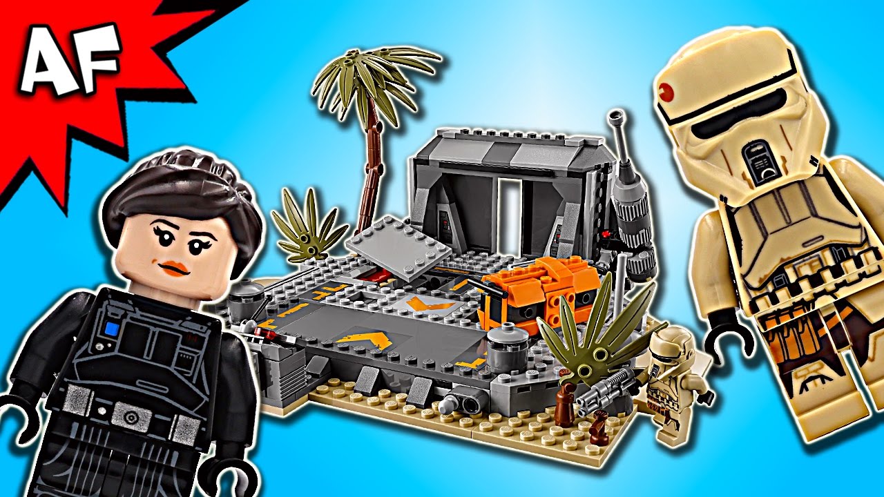 Lego Star Wars Rogue One Battle on Scarif 75171 Speed Build