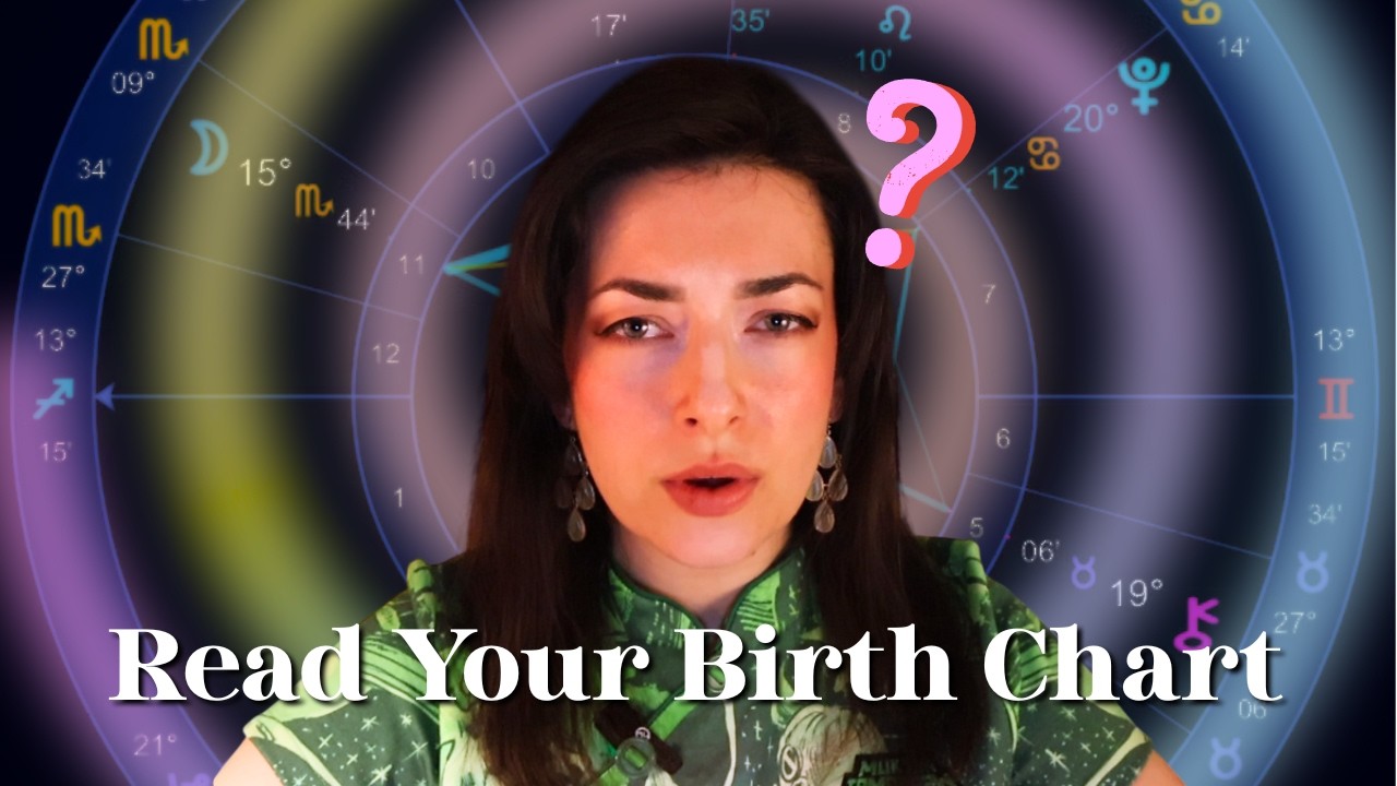 Astrology for Beginners | How to Read a Birth Chart in 4 Minutes