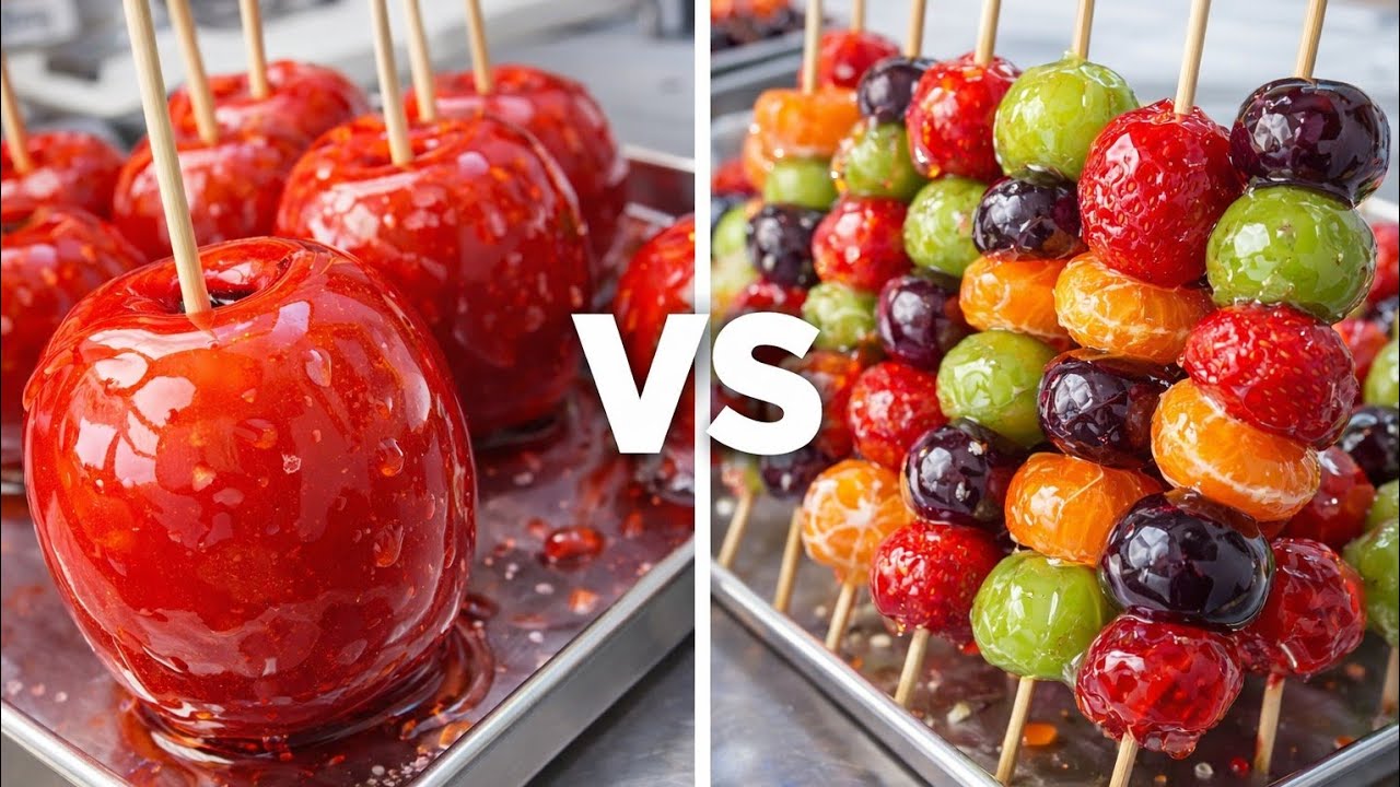 Old candied apple vs new tanghulu