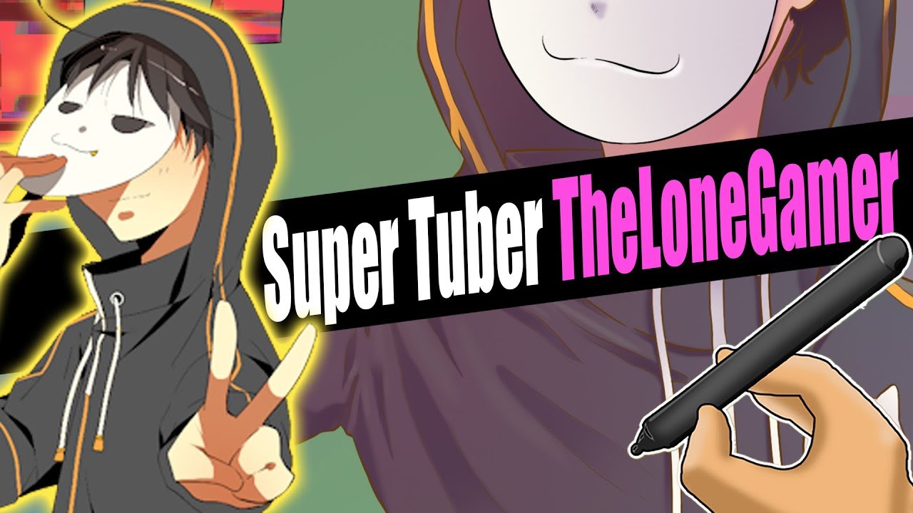 Disegno TheLoneGamer SuperCattivo - SuperTuber - 11