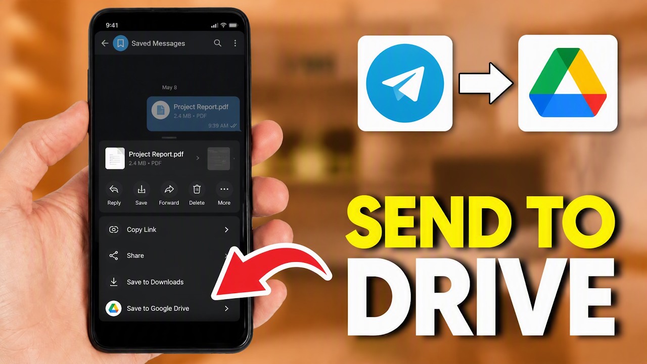 How to Send Files from Telegram to Google Drive (Full Guide 2026)