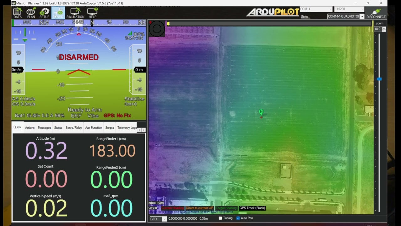 Ardupilot LED Control via Lua Script Example 2