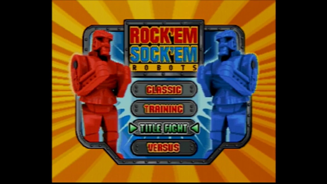 Plug n Play Games: Rock 'Em Sock 'Em Robots