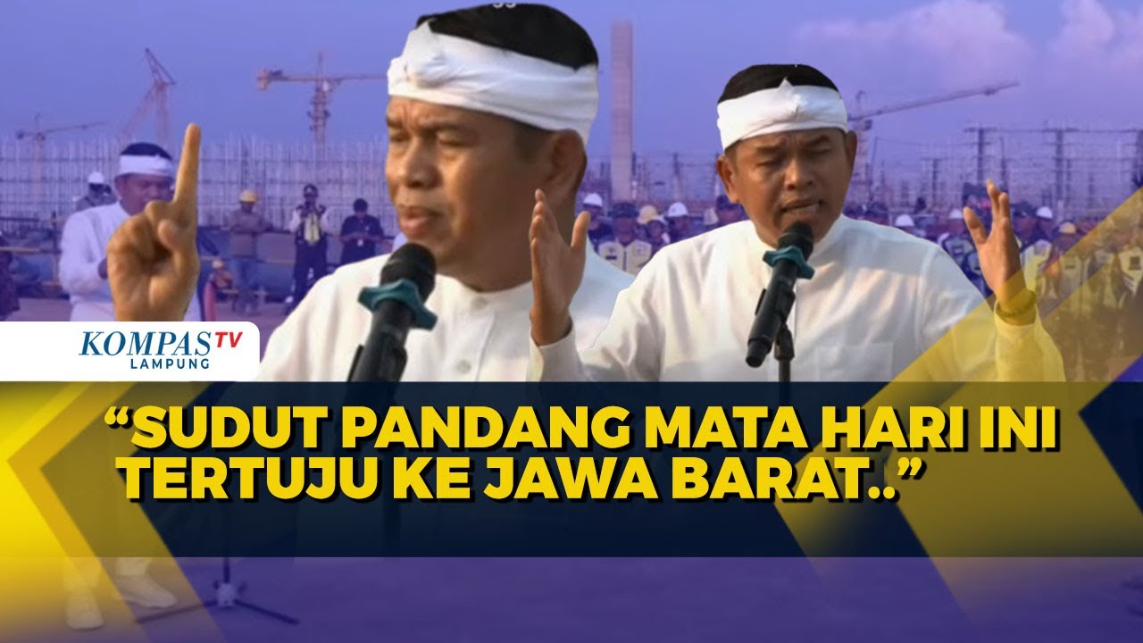 [FULL] Pidato Dedi Mulyadi saat Lantik Pimpinan Tinggi Pratama di Pemdaprov Jabar