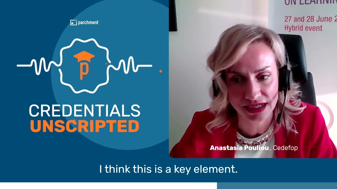 "The hidden value behind microcredentials" w/ Anastasia Pouliou