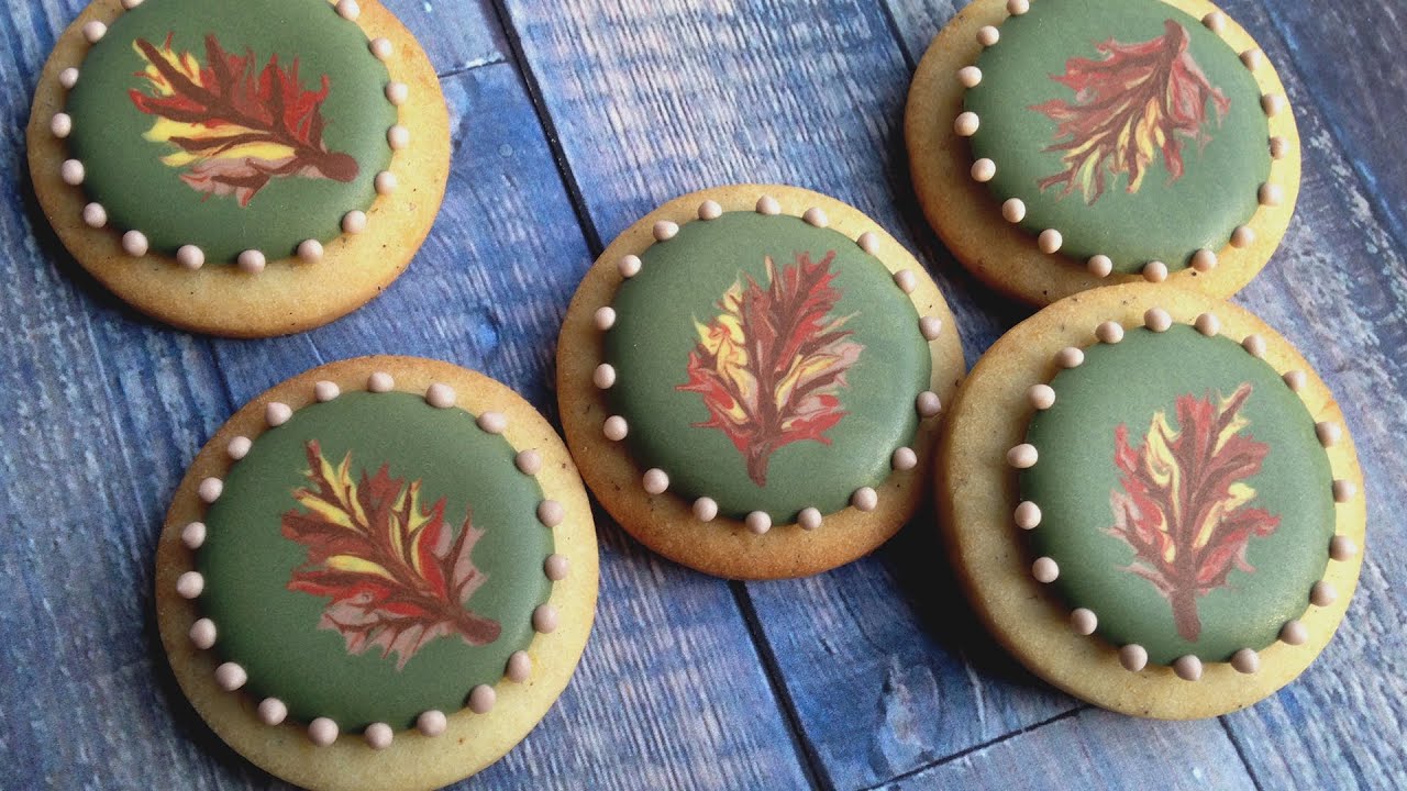 Royal Icing Transfers For Fall! Thanksgiving Dessert Collab