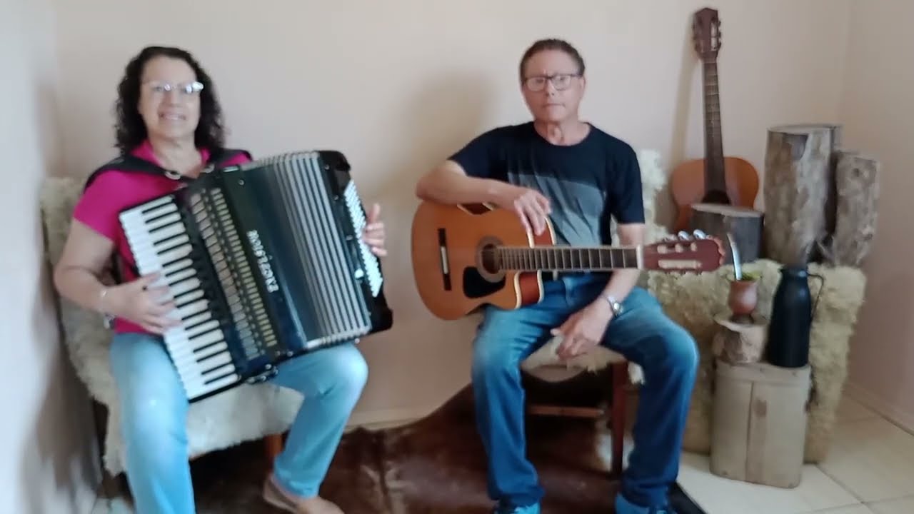 Acordeonista Neusa Regina - Tio Mederico (Os Serranos) - Participação Valdir de Oliveira