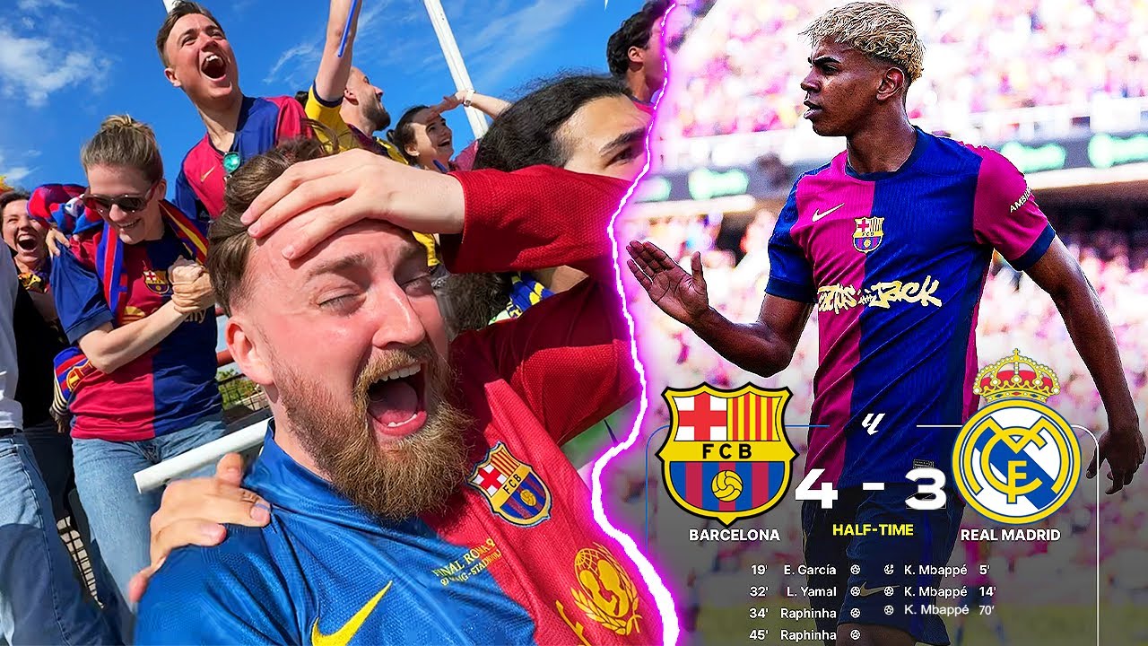FC Barcelona vs. Real Madrid - Stadionvlog 😱 | ICH BIN AM ENDE 📉📈📉📈 | ViscaBarca