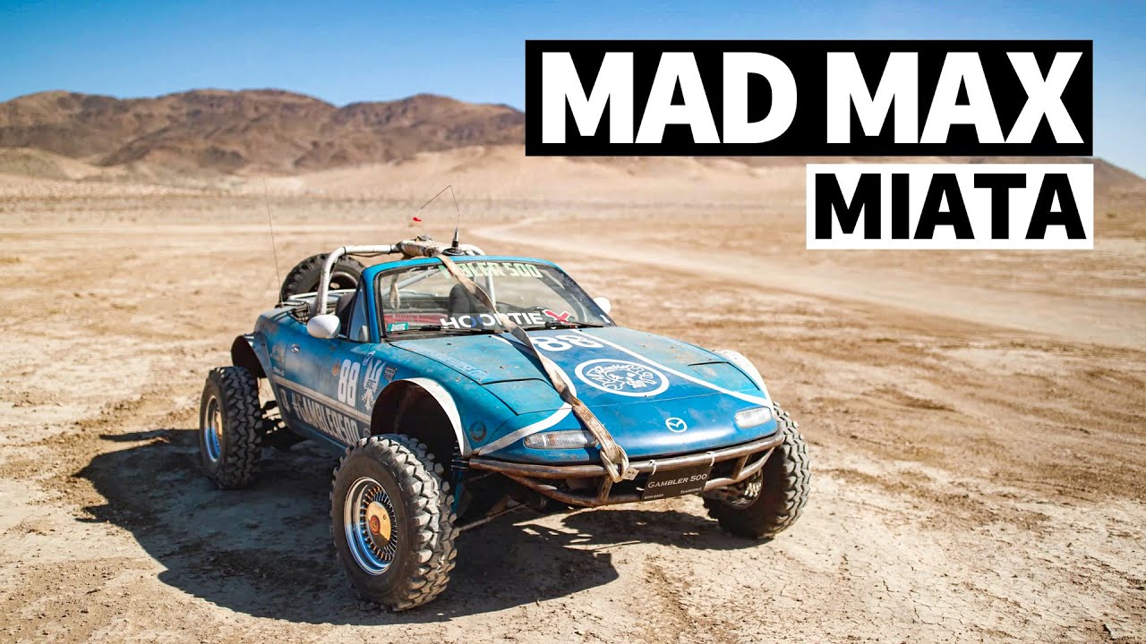 «Разрушенная» Mazda Miata за 500 долларов превратилась в гоночный внедорожник для Gambler 500