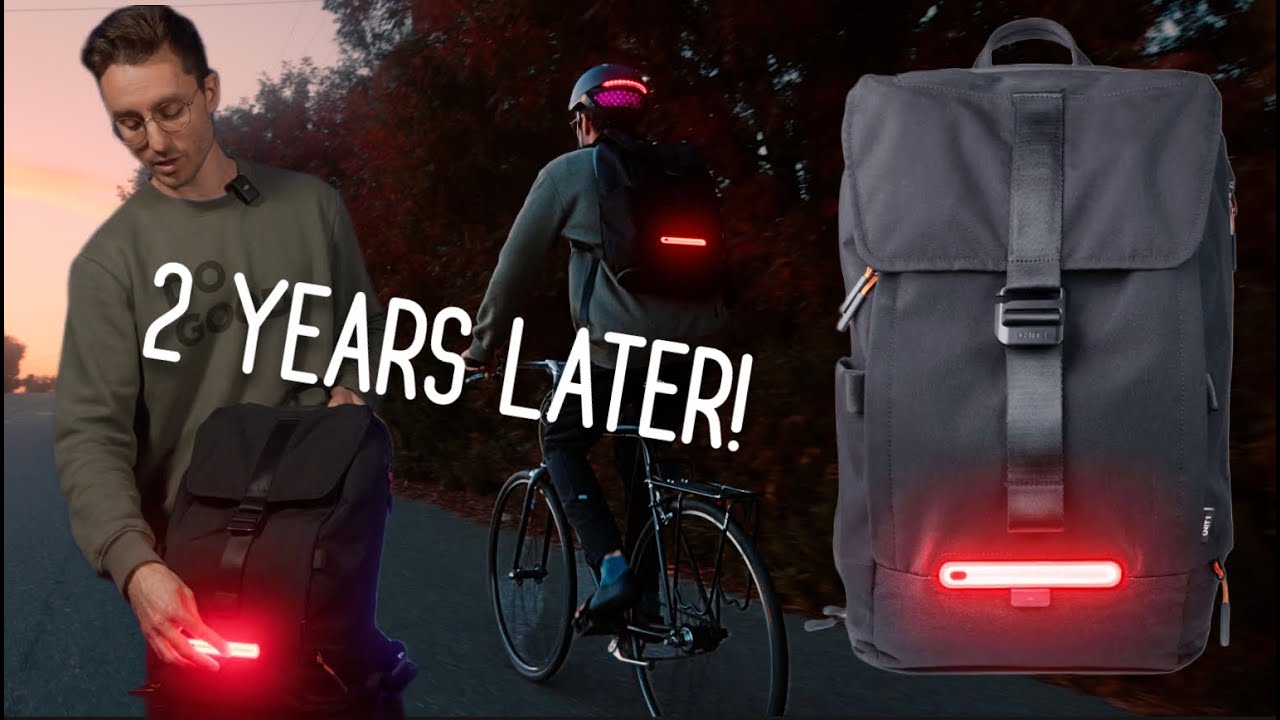Обзор городского рюкзака со светодиодным фонариком Unit1 — спустя 2 года!