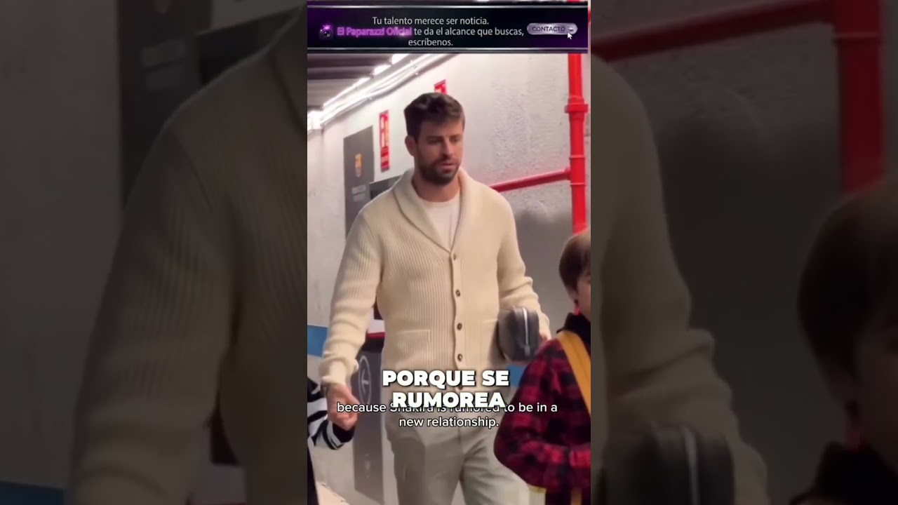 Piqué se hace tendencia con Milan y Sasha por los rumores del nuevo amor de Shakira#shakira