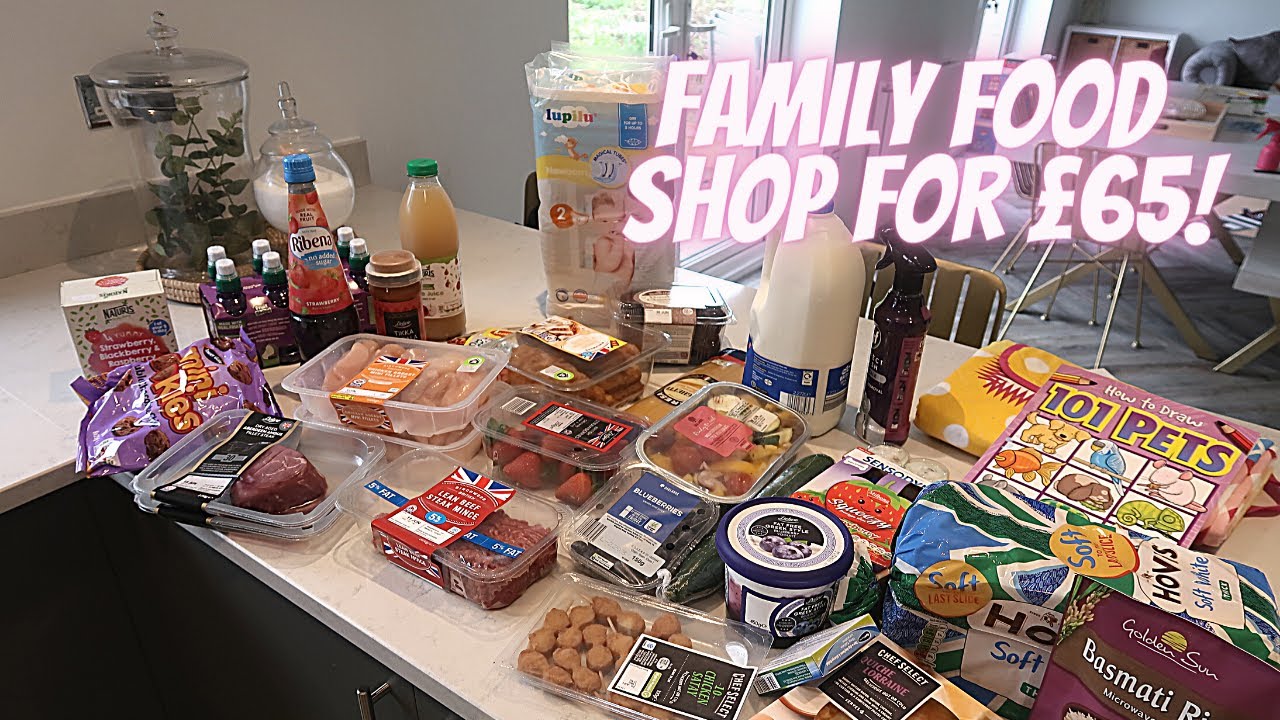 LIDL FAMILY OF FOUR FOOD SHOP | GROCERY HAUL | ellie polly