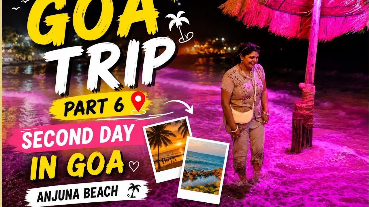 Second day in Goa || anjuna beach #goa #anjunabeach 