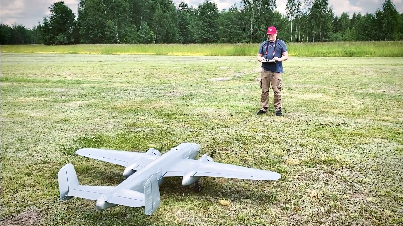 3DLabPrint B 25J Mitchell – Maiden flight