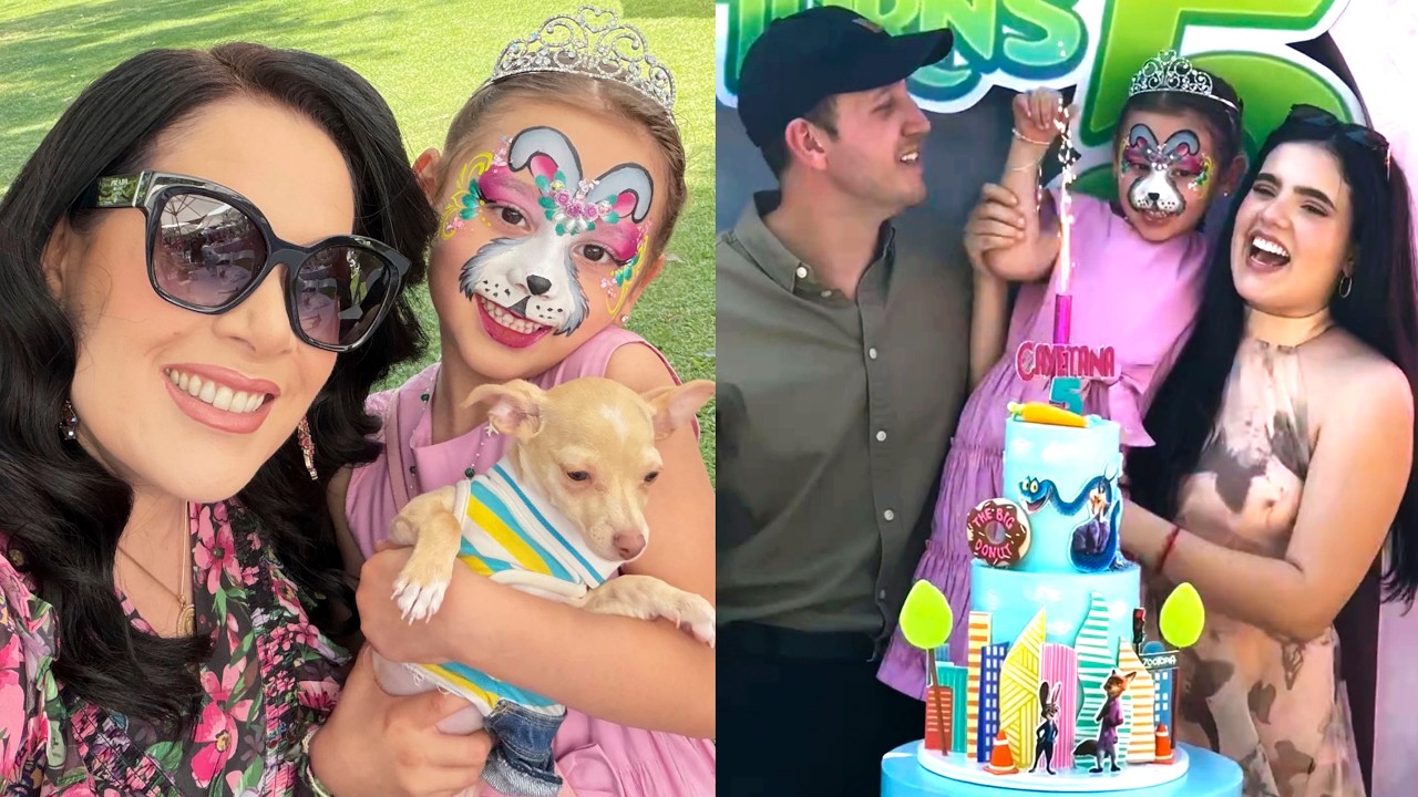 Camila Fernández celebra cumpleaños 5 de su hija Cayetana con Doña Cuquita Abarca y América Guinart