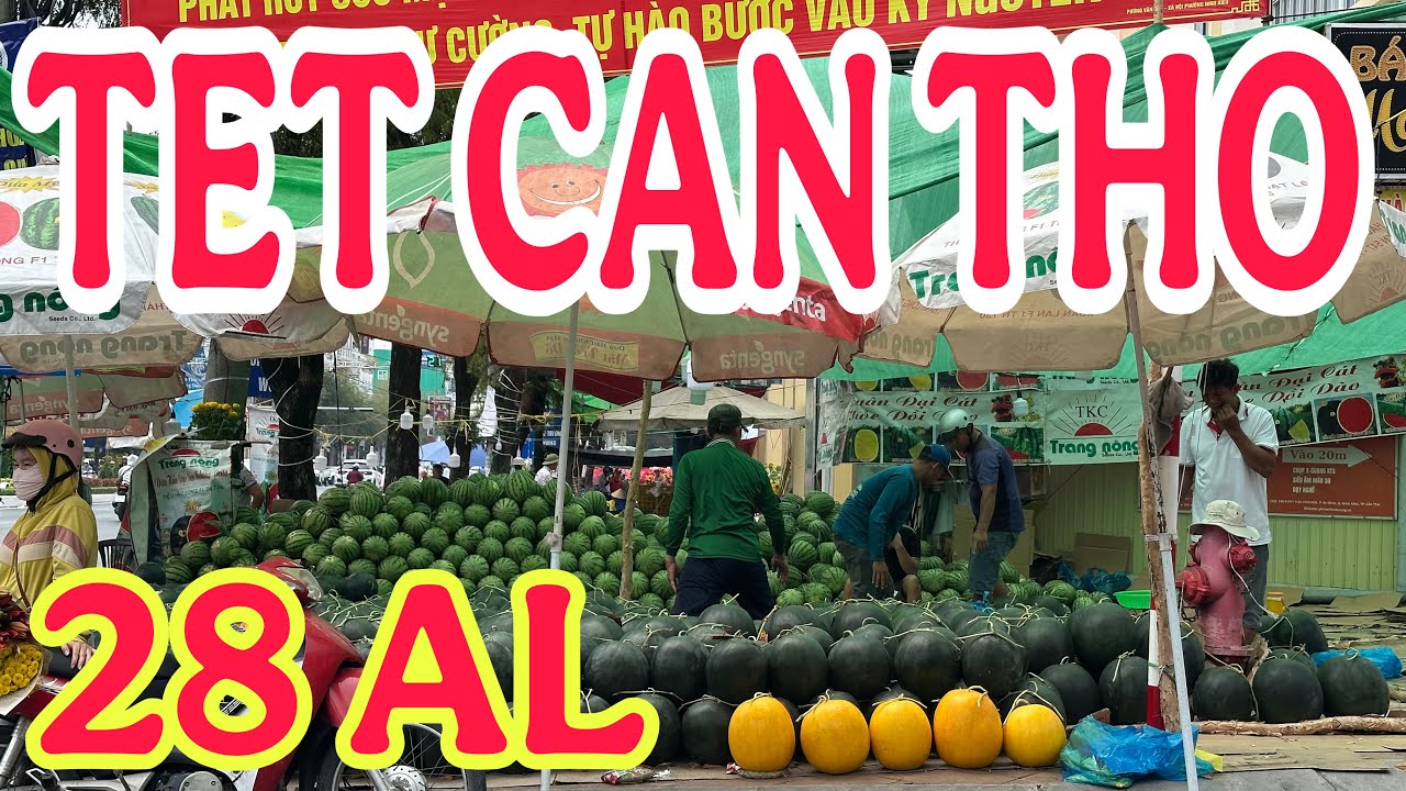 SÁNG 28TET CHỢ TẾT CẦN THƠ🌺15/2/2026🌺cần thơ ký sự
