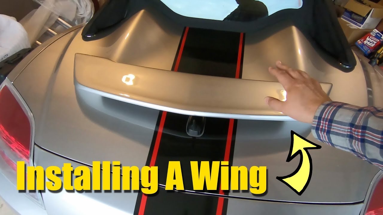 Installing a Wing on my Saturn Sky - Part 1